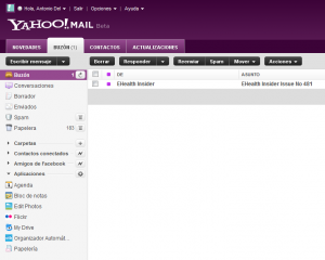 Mejoras en la nueva versión de Yahoo Mail