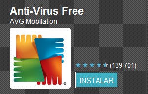 Antivirus AVG Free para Android