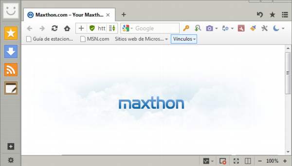 Maxthon. Un navegador que piensa en la nube