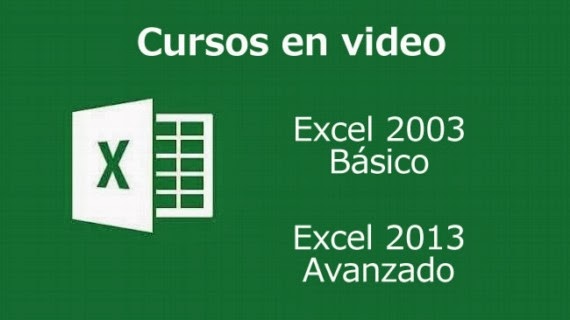 Cursos gratuitos en video de Excel 2003 y Excel 2013 para Windows 8