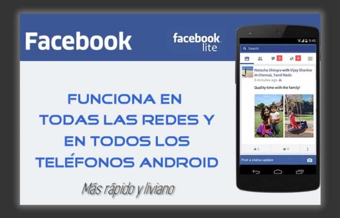 Facebook Lite para Android