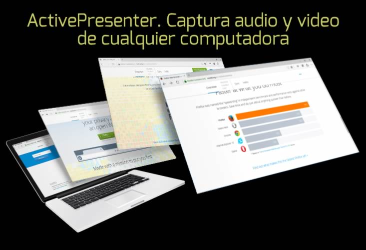 Activepresenter. Captura audio y video de cualquier computadora