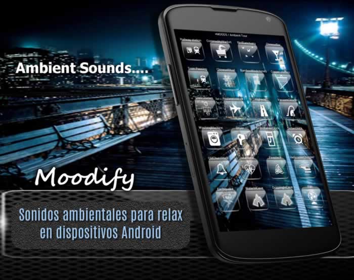 Más de 250 sonidos ambientales para relax en dispositivos Android