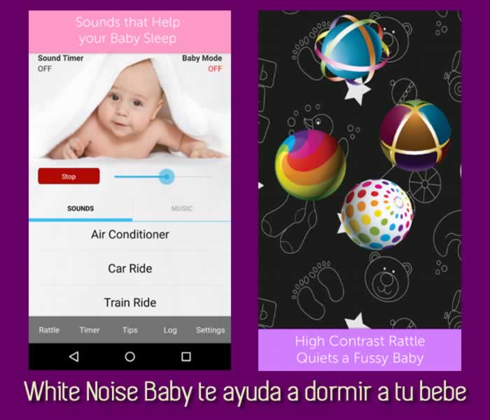 White Noise Baby te ayuda a dormir a tu bebe
