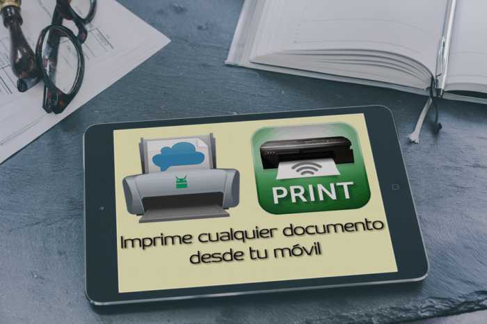 ¿Cómo imprimir cualquier documento desde tu móvil?