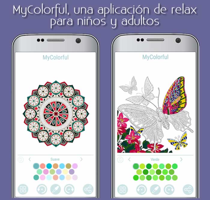MyColorful, una aplicación de relax para niños y adultos