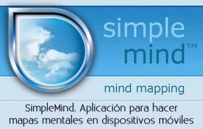 SimpleMind. Aplicación para hacer mapas mentales en dispositivos móviles