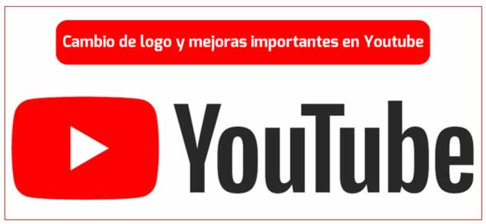 Cambio de logo y mejoras importantes en Youtube