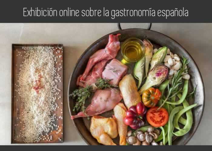 Exhibición online sobre la gastronomía española