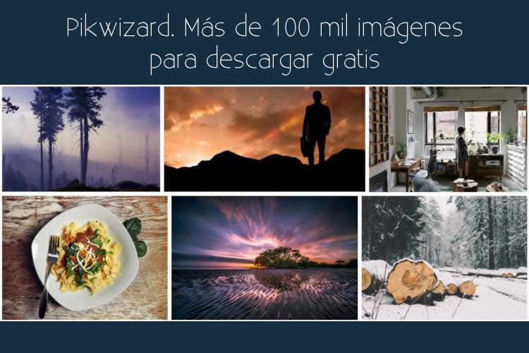 Pikwizard. Más de 100 mil imágenes para descargar gratis