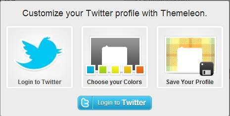 Themeleon. Personaliza tu perfil de Twitter