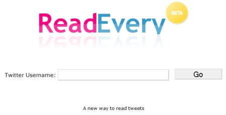 ReadEvery, una manera distinta de leer los twetts que sigues