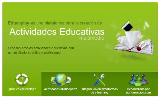 Educaplay. Más de 12.000 actividades educativas multimedia