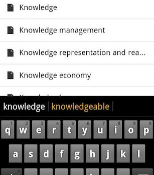 Aplicación oficial gratuita de Wikipedia para Android y iPhone