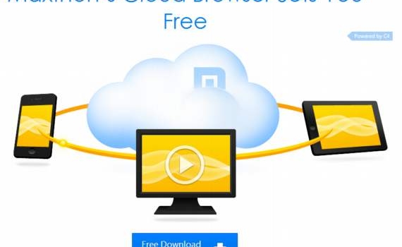 Maxthon Cloud Browser 4. Navegador muy rápido, confiable y más integrado con la nube
