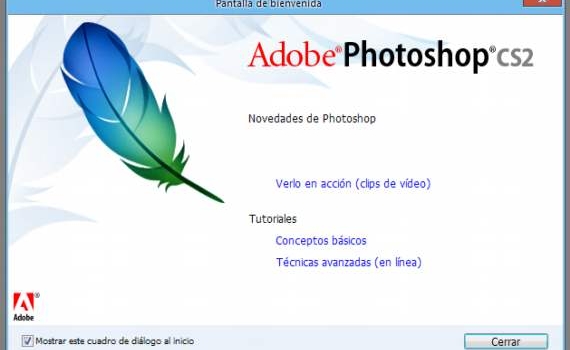 Photoshop CS2 y otras aplicaciones de la suite para descargar gratis y legal