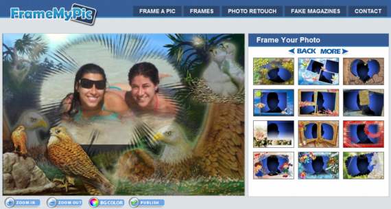 FrameMyPic. Decora y comparte tus fotos con creativos y elaborados marcos