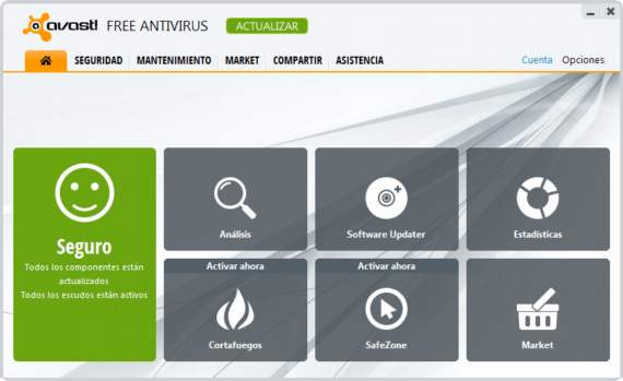 Nuevo antivirus gratuito Avast! Free 8 en español