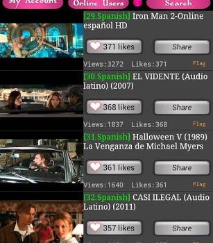 Movietube. Cientos de películas gratis en varios idiomas para Android