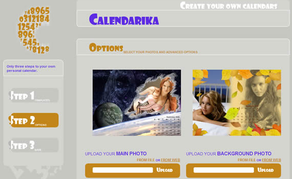 Calendarika. Crea tus calendarios 2013 con tus propias imágenes