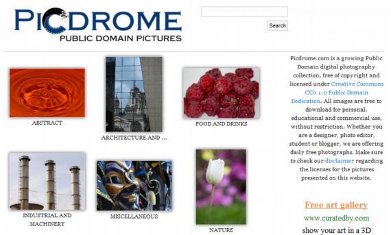 Picdrome. Colección de fotos de alta calidad para descargar gratuitamente