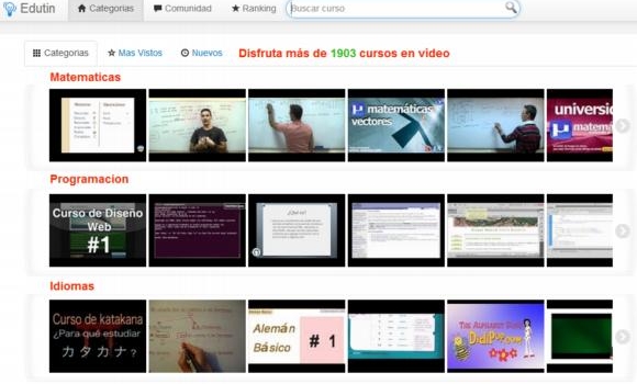 Más de 1900 videocursos en español