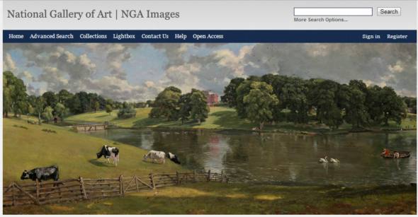 Obras de arte de la National Gallery of Art digitalizadas y listas para descargar