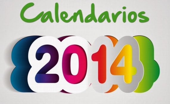 Recordatorio: calendarios 2014 personalizados para imprimir