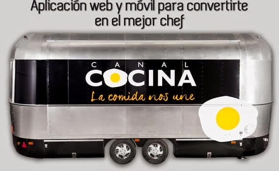 Aplicación web y móvil para convertirte en un experto chef