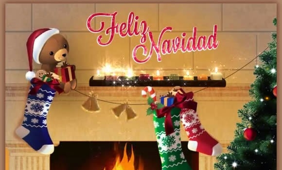 Tarjetas virtuales navideñas animadas y con sonido