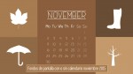 Fondos de pantalla con o sin el calendario del mes de noviembre de 2015