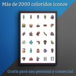 Más de 2000 coloridos iconos para descargar gratuitamente