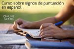 Curso gratuito on-line sobre signos de puntuación en español