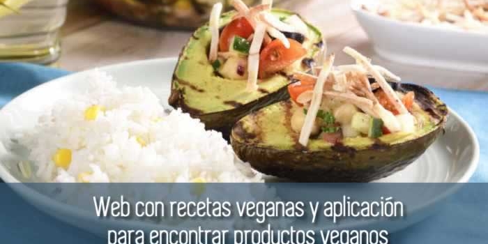 Web con recetas veganas y aplicación para encontrar productos veganos