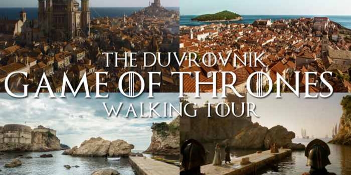 Recorre Dubrovnik, la ciudad en la que se filmó la serie Game of Thrones