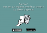 Notebloc. Una app que digitaliza, guarda y comparte tus dibujos y apuntes