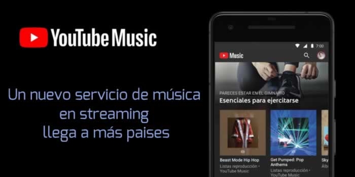 El nuevo servicio de música en streaming de Youtube llega a más países