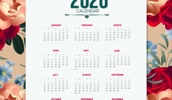 Todos los calendarios 2020 publicados hasta hoy