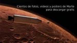 Cientos de fotos, videos y posters de Marte para descargar gratis