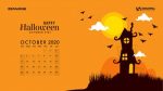 Fondos de pantalla con calendario octubre 2020 + fondos Halloween