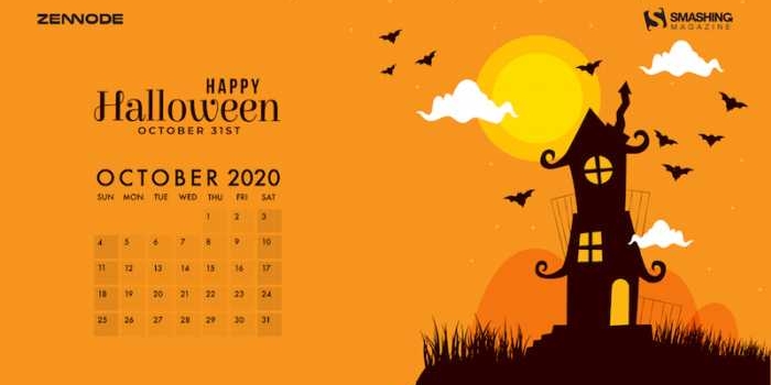 Fondos de pantalla con calendario octubre 2020 + fondos Halloween