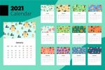 5 opciones para descargar e imprimir gratis los calendarios 2021