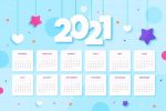 Más calendarios 2021 para descargar e imprimir gratis