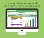 Curso gratuito intensivo de diferentes versiones de Excel