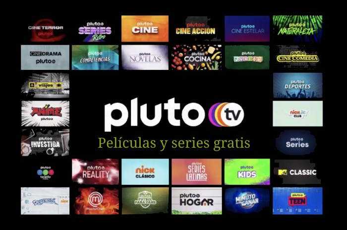 Pluto TV. Películas y series gratis para toda la familia