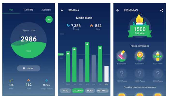 Contador de pasos y calorías para tu móvil iOS o Android