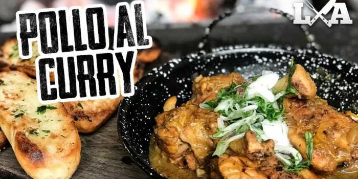 Aprende a cocinar pollo al curry en un disco