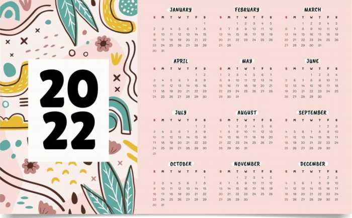 Descarga los calendarios 2022 ya publicados y listos para imprimir