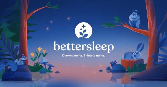 BetterSleep. Una app que te ayuda a dormir mejor
