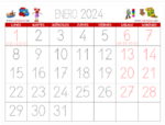 Ya están disponibles los primeros calendarios 2024 con motivos infantiles